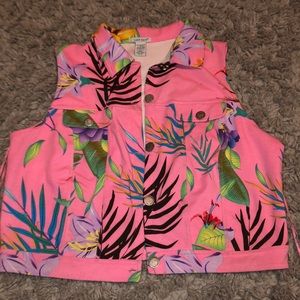 tropical vest